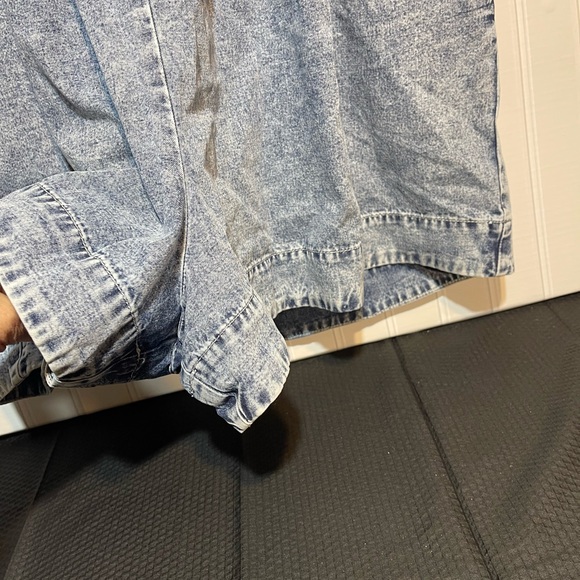 Chic Denim Sleeveless Romper A26 - Picture 5 of 6